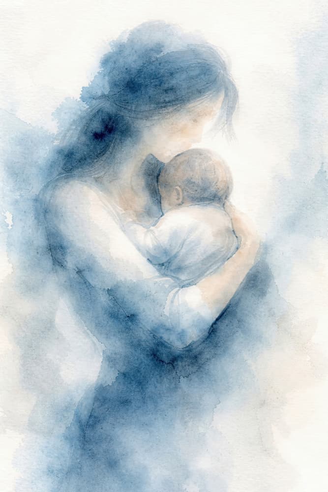 Loving Embrace by Natalie Bruns — canvas wall art
