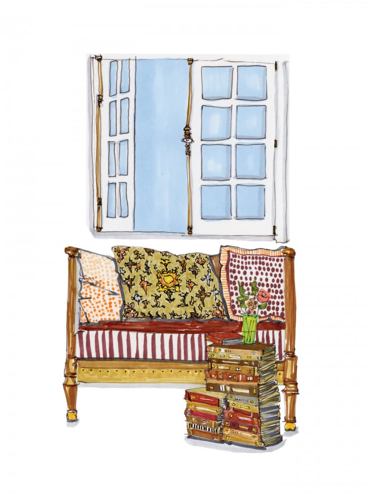 Open Window Reading Nook by Breanna Megan Studio — canvas wall art