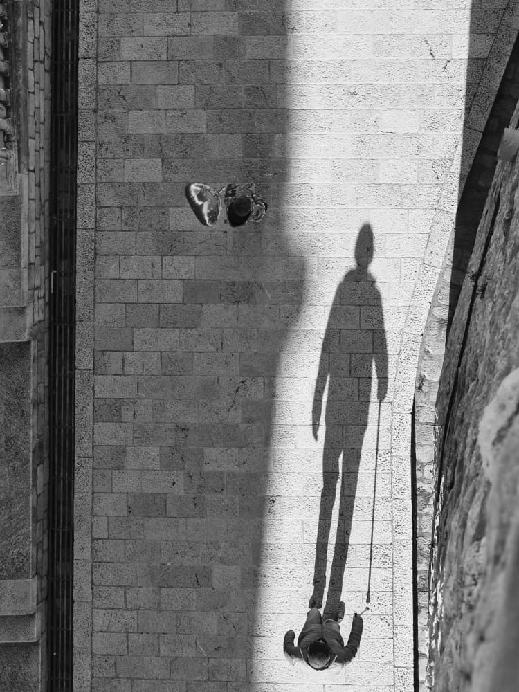 Long Shadow Walker by Marko Buntic — canvas wall art