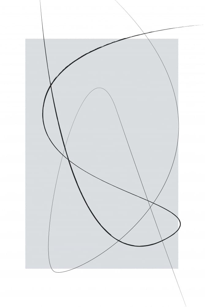 Flowing Abstract Lines by Oju Design — canvas wall art