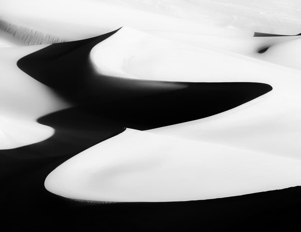 Abstract Desert Dunes by Mohammadreza Momeni — canvas wall art