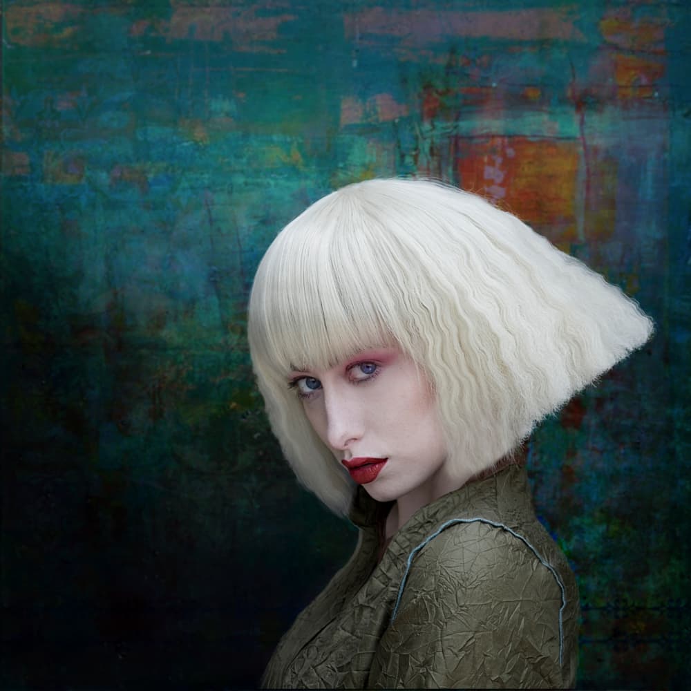 Blonde Fashion Vision by kenp — canvas wall art