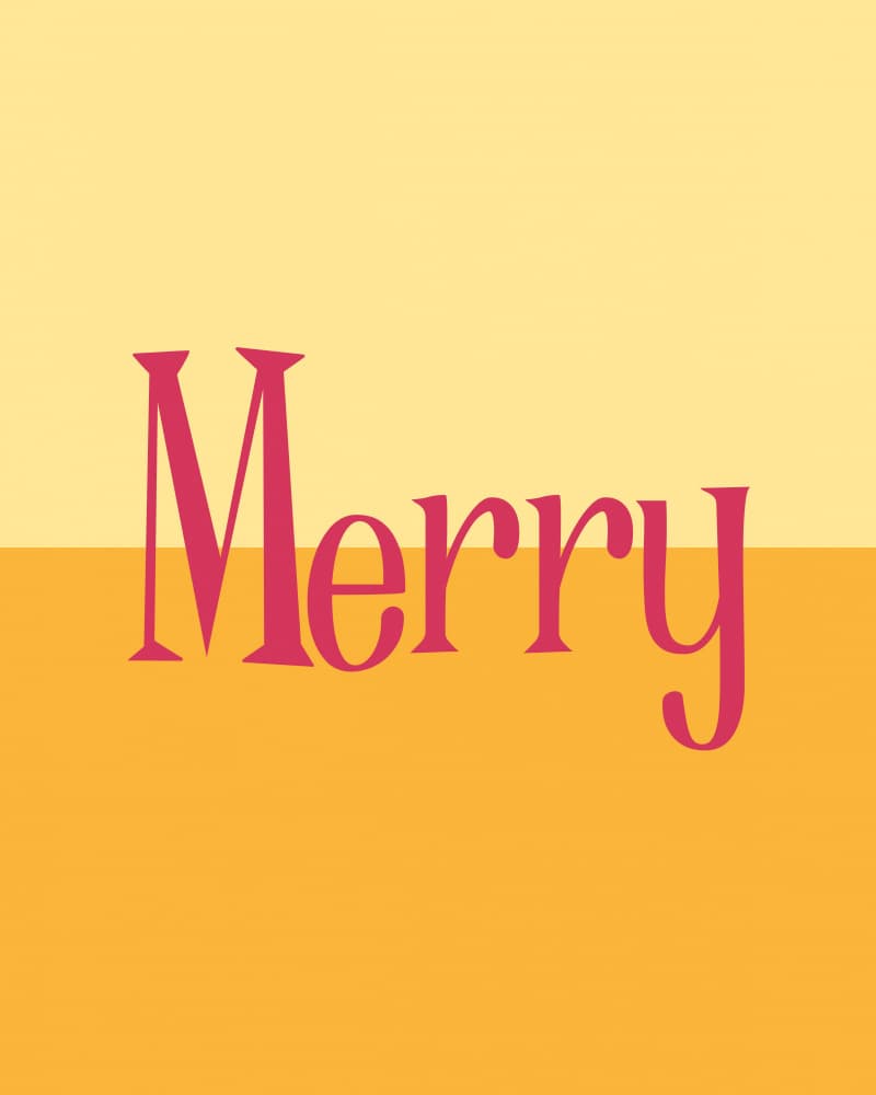 Colorful Merry Design by Deepthi s — canvas wall art