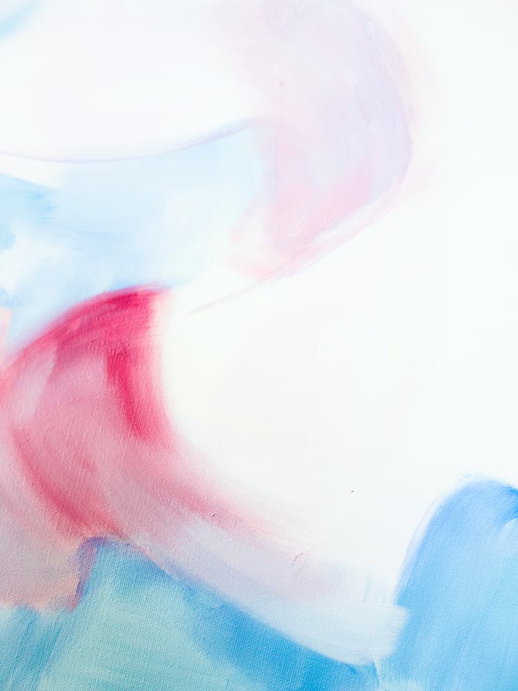 Abstract Pastel Blend by Ejaaz Haniff — canvas wall art