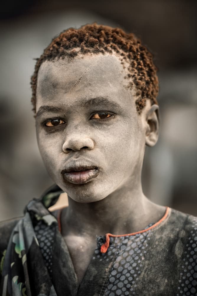 Young African Gaze by Trevor Cole — canvas wall art
