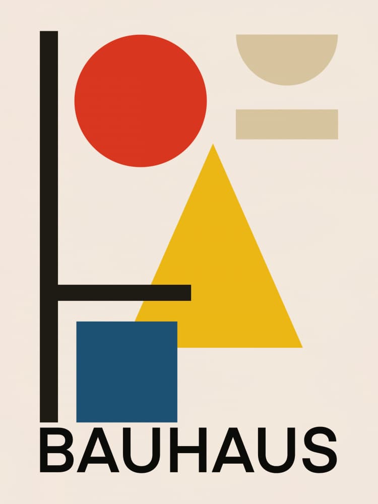 Modern Geometric Design by Little Dean — canvas wall art
