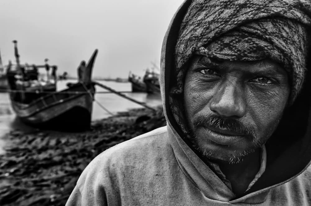 Fisherman's Gaze by Joxe Inazio Kuesta Garmendia — canvas wall art