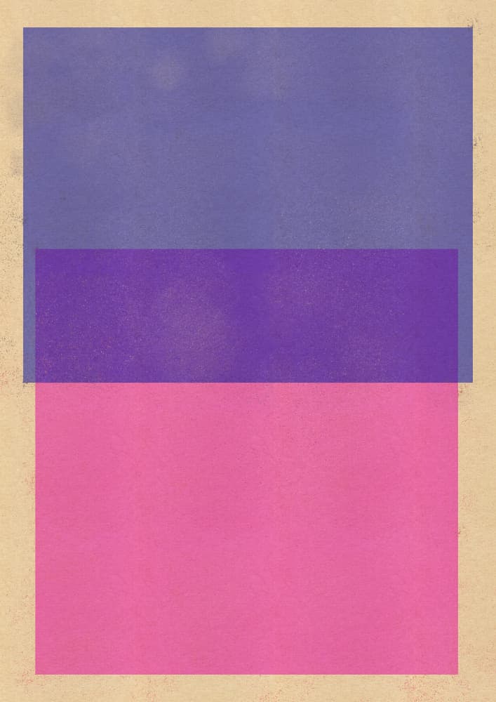 Purple Pink Color Blocks by Nicholas — canvas wall art