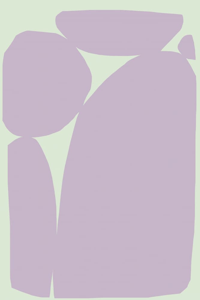 Soft Organic Forms by Treechild — canvas wall art