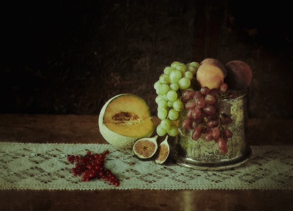 Dark Fruit Harvest by kenp — canvas wall art