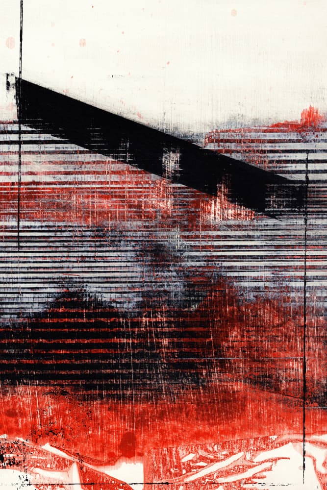 Bold Strokes and Linear Patterns by Petr Strnad — canvas wall art