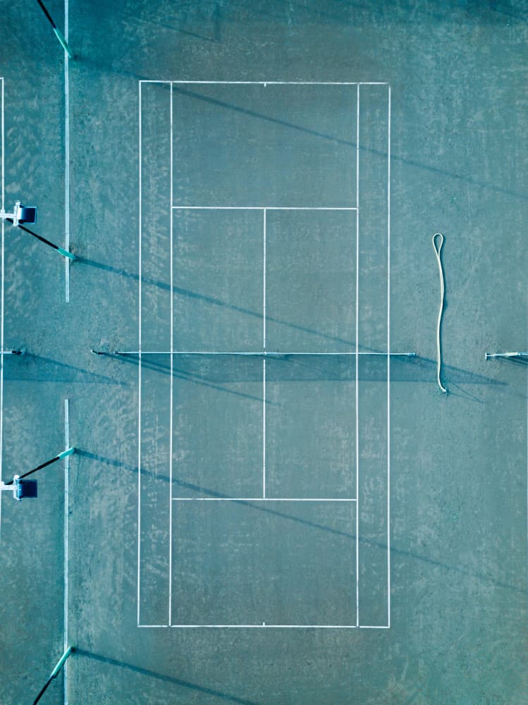 Tennis Court Green 2 by Raisa Zwart — canvas wall art