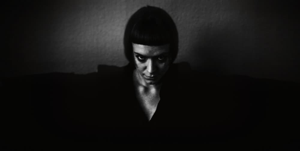 Intense Gaze Portrait by Erkan Camlilar — canvas wall art