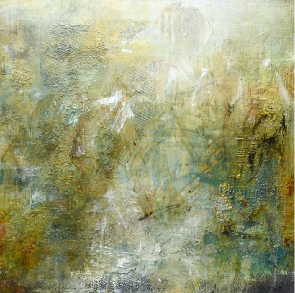 Earthy Flowing Textures by Deb Chaney — canvas wall art