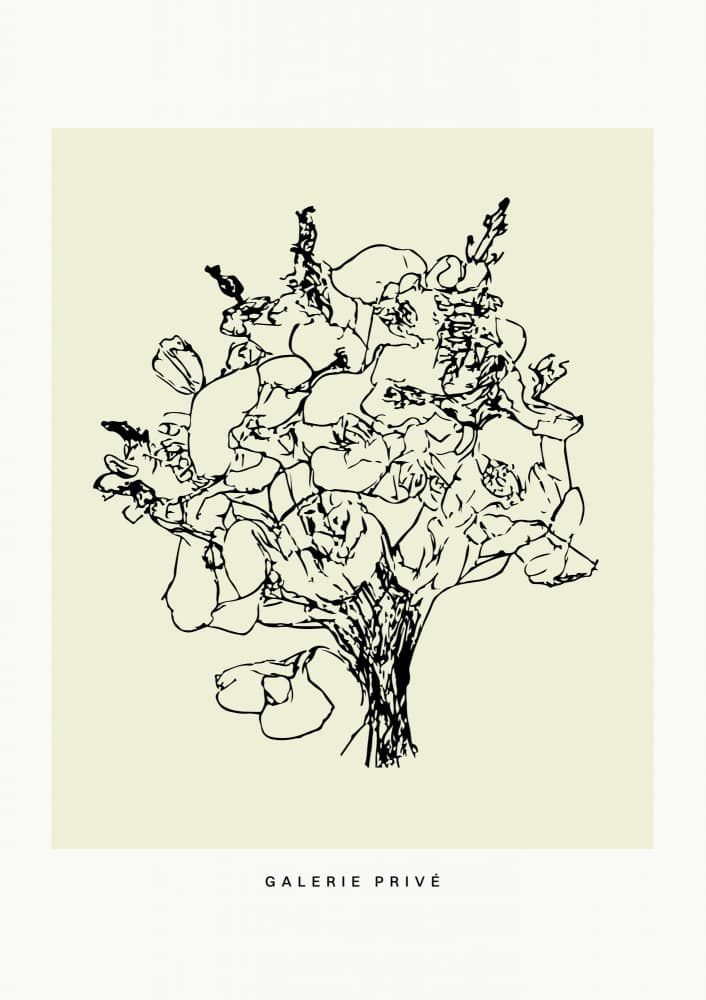 Botanicalineno25 by Treechild — canvas wall art