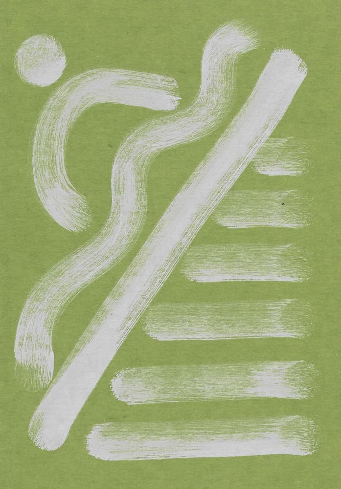 Abstract Green Flow by Santhosh ch — canvas wall art
