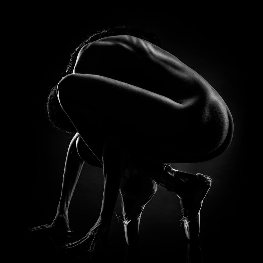 Graceful Human Form by Jackson Carvalho — canvas wall art