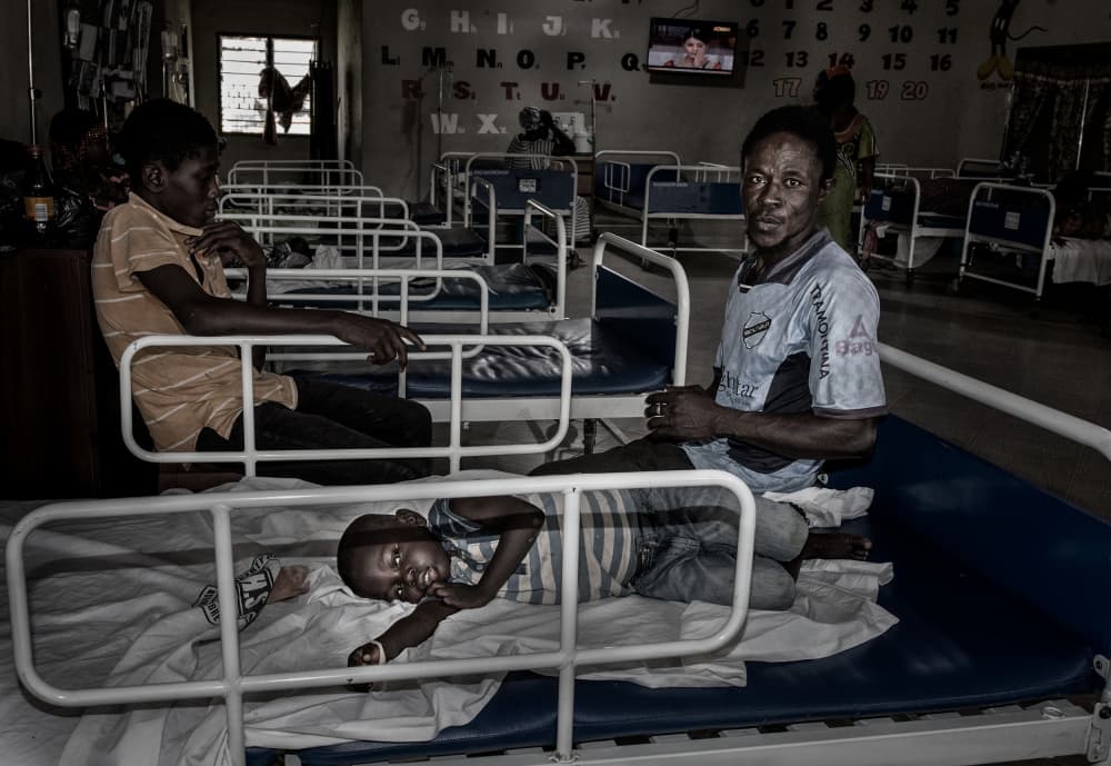 People In A Hospital Ward by Joxe Inazio Kuesta Garmendia — canvas wall art