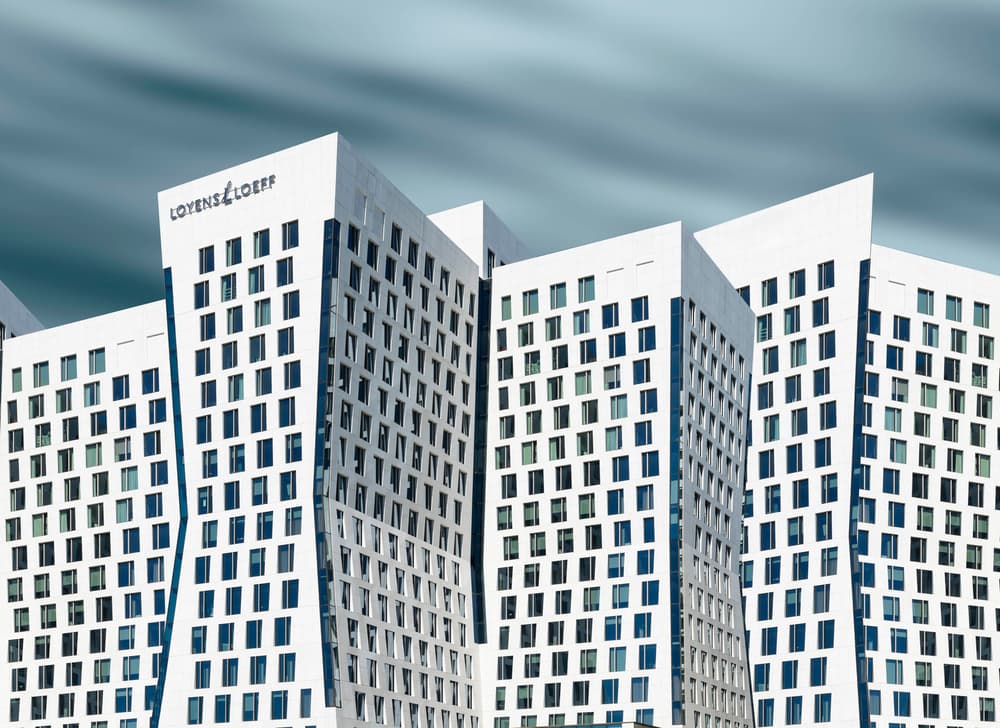 Modern City Architecture by Greetje van Son — canvas wall art