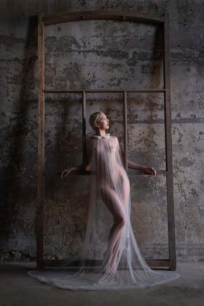 Ethereal Woman Frame by Catchlight Studio — canvas wall art