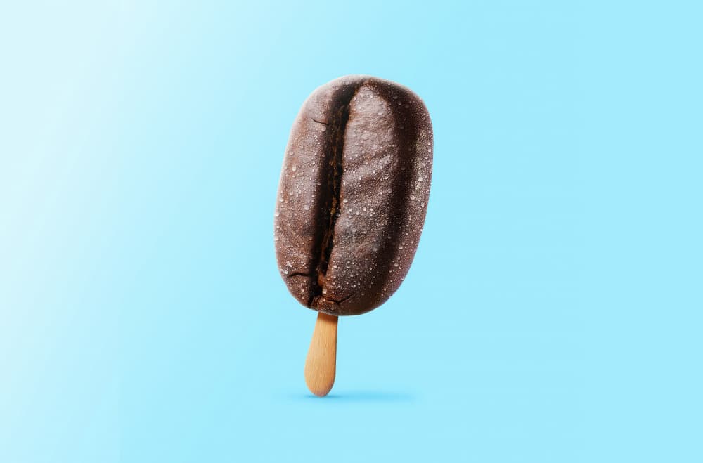 Chocolate Coffee Bean Popsicle by Artem Pozdniakov — canvas wall art