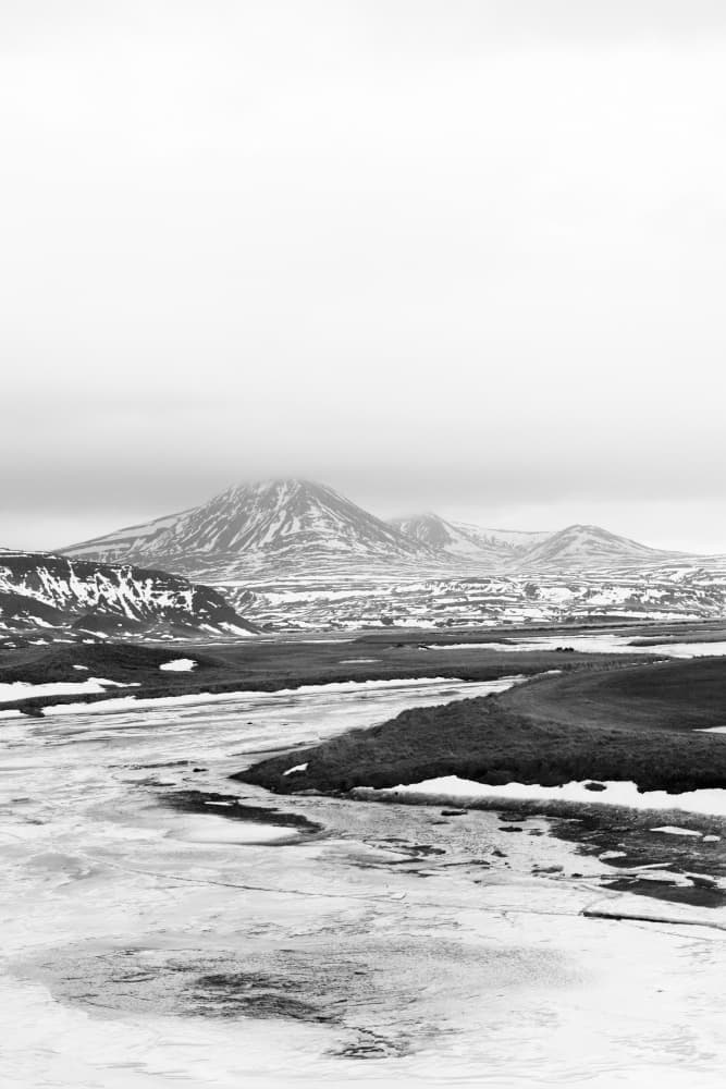 Winter Mountain Vista by Lynann Colligan — canvas wall art