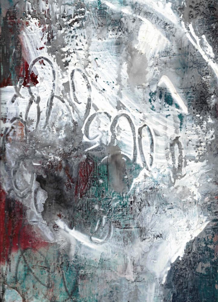 Urban Grunge Abstract by Deb Chaney — canvas wall art