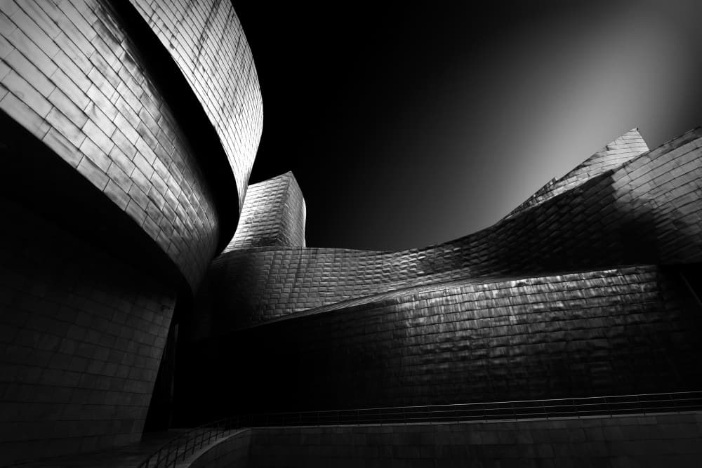 Modern Architectural Curves by Jorge Pimenta — canvas wall art