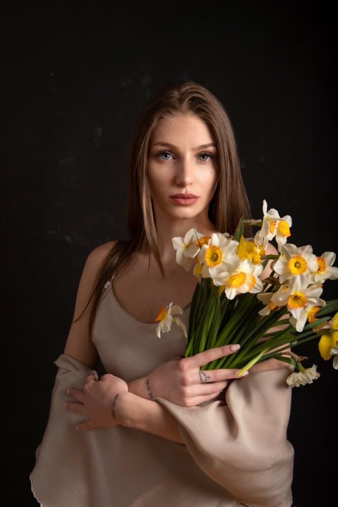 Spring Daffodil Beauty by Mihai Bogdan R — canvas wall art