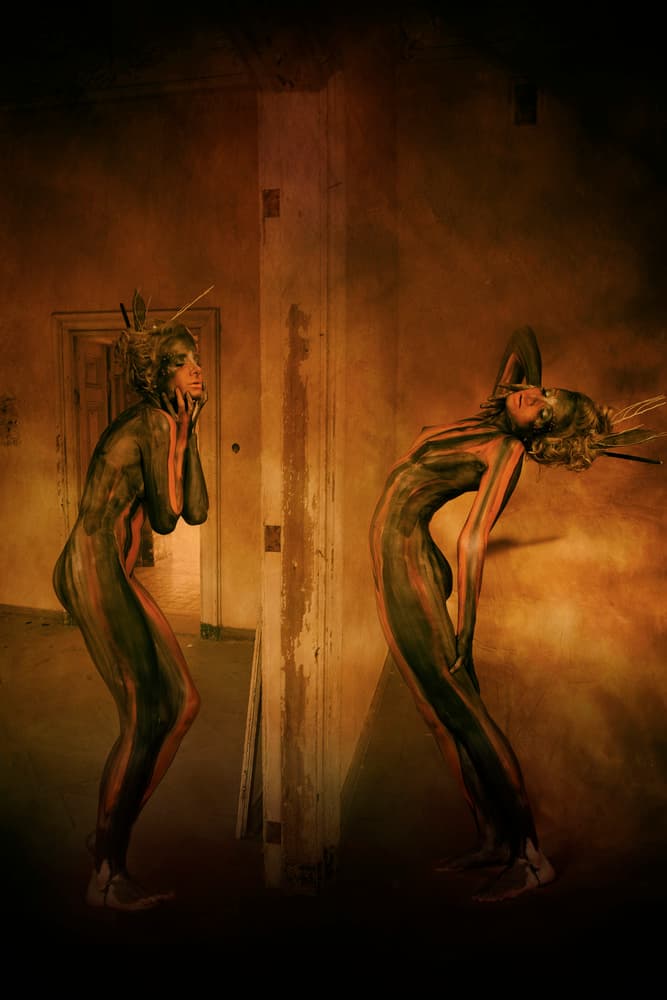 Expressive Painted Figures by Christine von Diepenbroek — canvas wall art