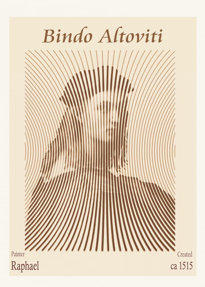 Classic Line Art Portrait by Doa Project — canvas wall art