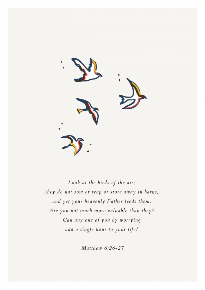 Birds of the Air by ART of living — canvas wall art