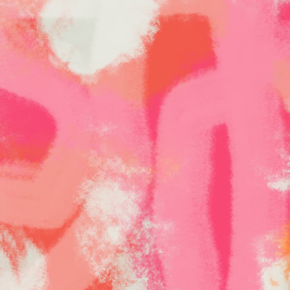 Vibrant Pink Abstract Flow by Dina Dankers — canvas wall art