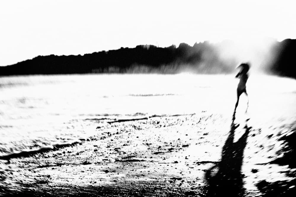 Dreamy Beach Silhouette by Rui Correia — canvas wall art
