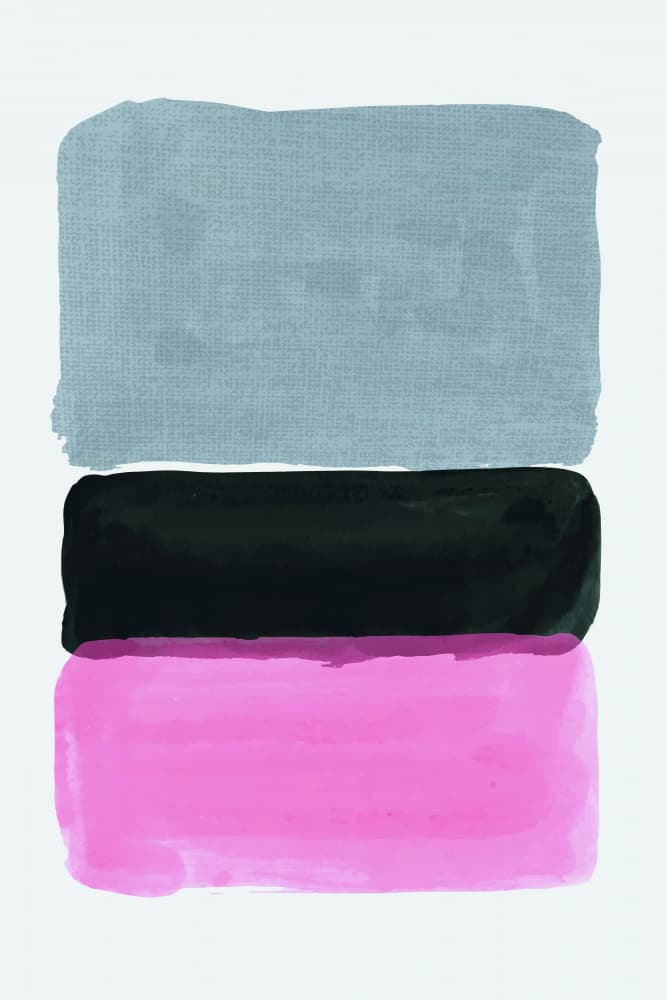 Abstract Color Blocks by jay stanley — canvas wall art