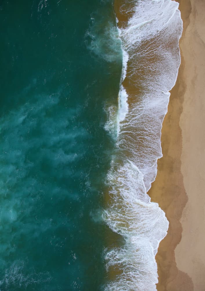 Ocean Waves Or Stormy Skies by Shot by Clint — canvas wall art