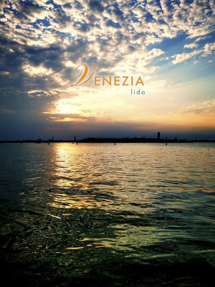 Venetian Sunset Reflection by Angelo Cerantola — canvas wall art