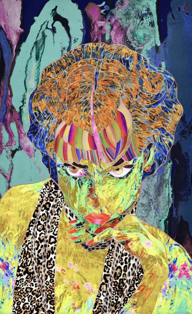 Vibrant Pop Art Woman by Kostyantin Malginov — canvas wall art