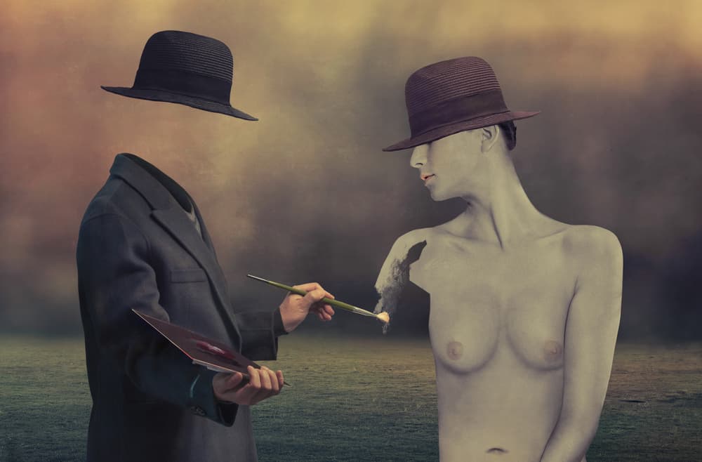 painter by Biao Huang — canvas wall art