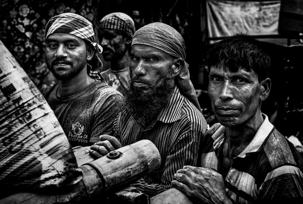 Men's Direct Gaze by Joxe Inazio Kuesta Garmendia — canvas wall art