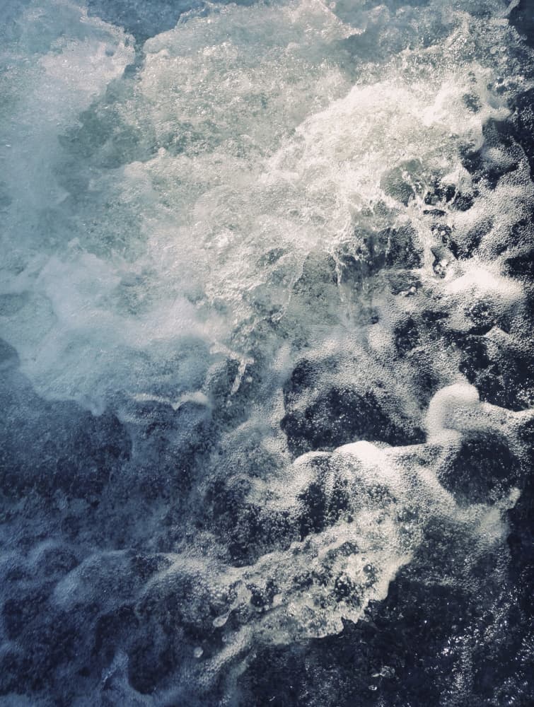 Dynamic Blue Water by Angelo Cerantola — canvas wall art