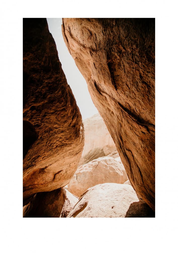Desert Slot Canyon Light by Megan Shone — canvas wall art