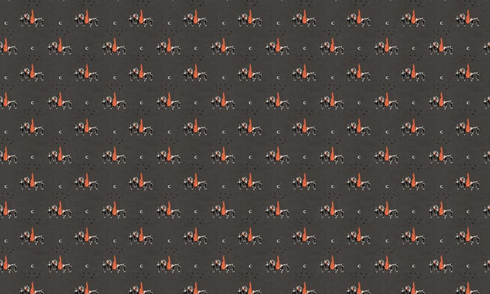 Coven pattern 3 by NKTN — canvas wall art