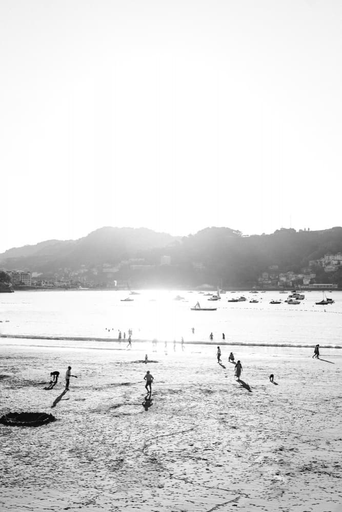 Sunny Beach Day by Aimee Giles — canvas wall art