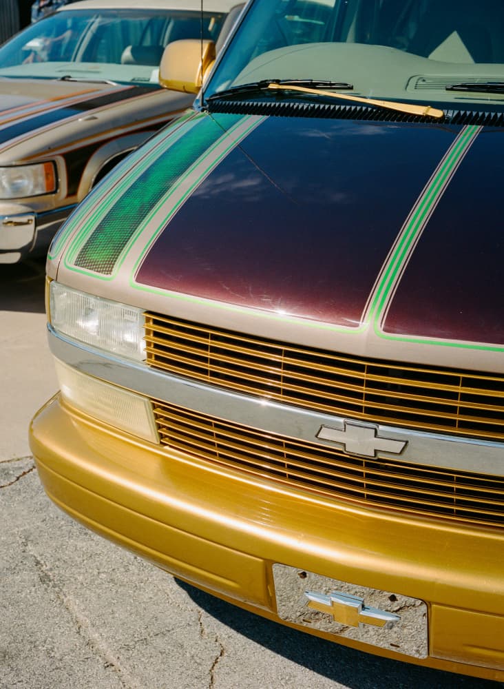 Retro Van Custom Paint by Bethany Young — canvas wall art