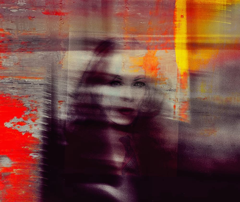 Enigmatic Abstract Woman by Dalibor Davidovic — canvas wall art