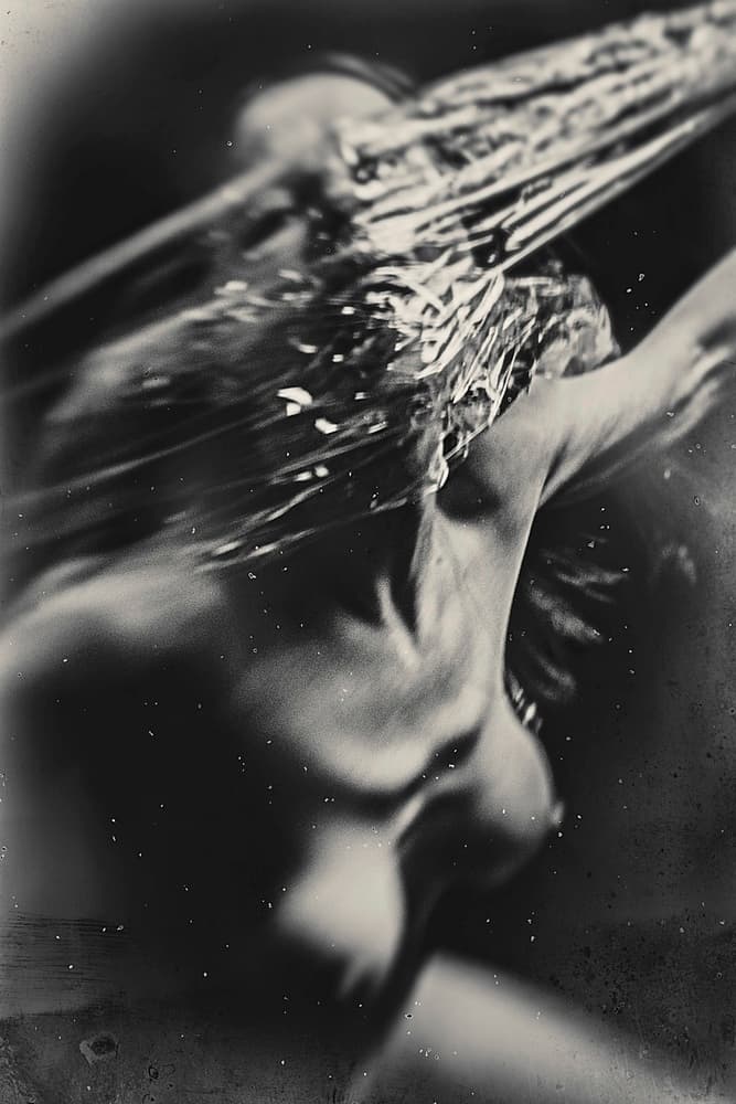 Fluid Female Figure by Bogdan Bouşcă — canvas wall art