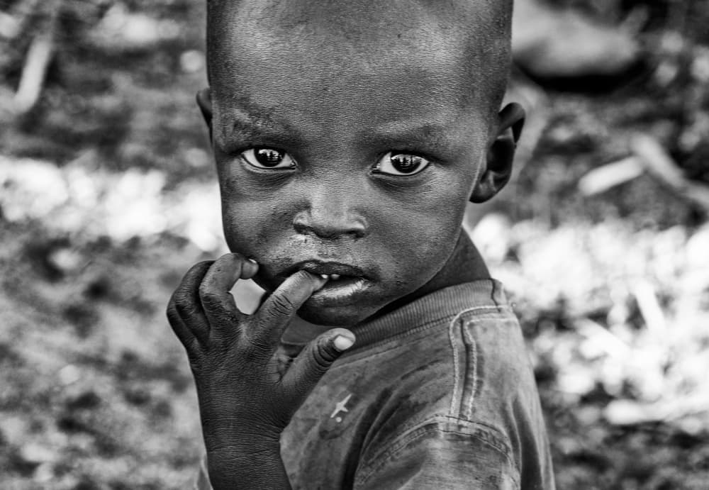 Pensive Young Gaze by Joxe Inazio Kuesta Garmendia — canvas wall art