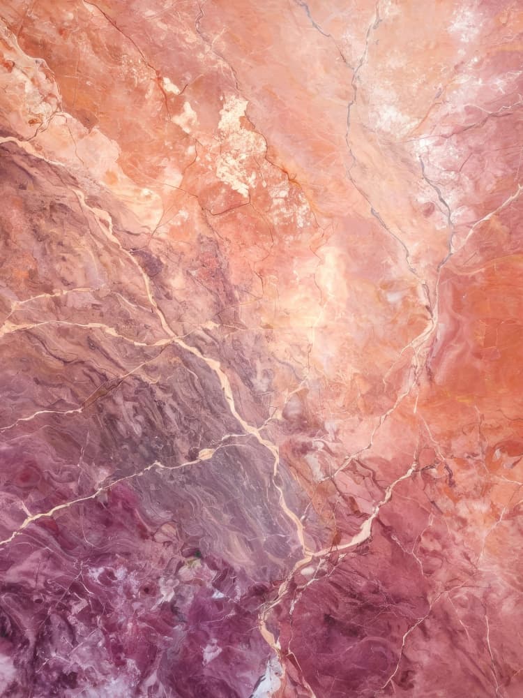 Pink Desert Veins by Alpenglow Workshop — canvas wall art