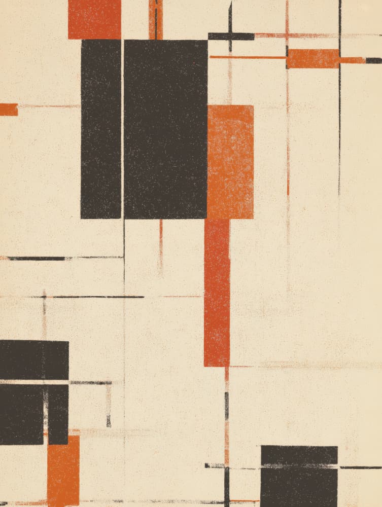 Modern Geometric Composition by Imaginative — canvas wall art